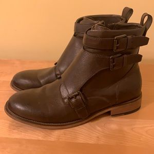 Men’s Guess Brown Strap Boots
